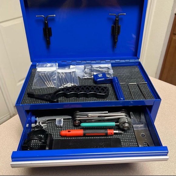 Black Kobalt Mini Toolbox 2 Drawer Steel NEW Limited Edition - Picture 3 of 9